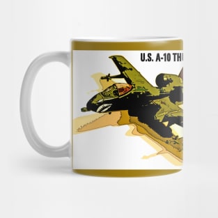 U.S. A-10 Thunderbolt II Warthog (Tan Camo) Mug